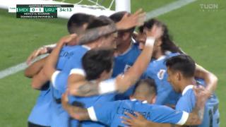 Desconcentración en el ‘Tri’: gol de Vecino para el 1-0 de Uruguay vs. México en amistoso [VIDEO]