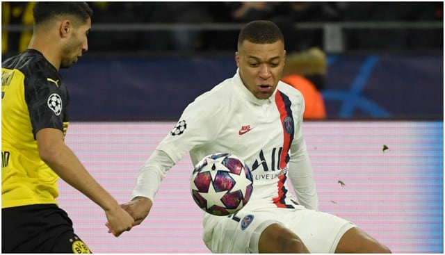 Edad 21: Kylian Mbappé juega en París SG y está valorizado en 216 millones de dólares (Foto AFP)