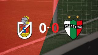 Sin goles, D. La Serena y Palestino igualaron el partido