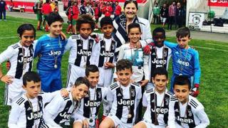 De tal palo, tal astilla: Cristiano Junior logró título de campeón también con la Juventus