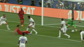 La primera de la tarde: tapadón de Courtois para evitar el 1-0 del Real Madrid vs. Liverpool [VIDEO]