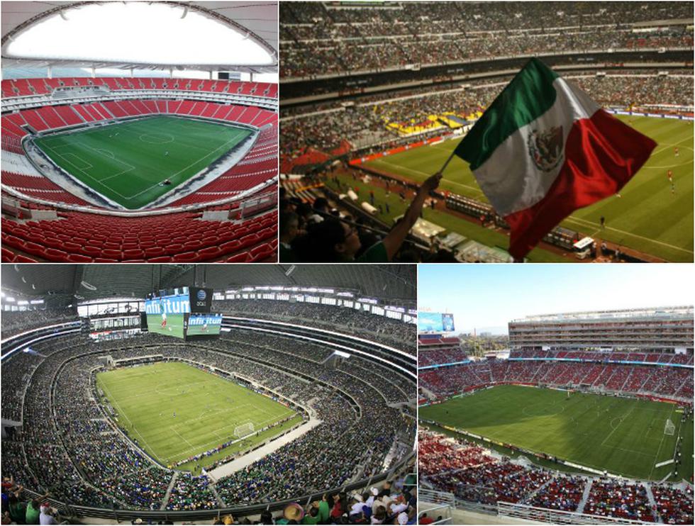 13 estadios que tendrían partidos del Mundial 2026 (Internet).