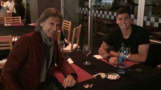 Selección Peruana: Ricardo Gareca se reunió con el delantero Iván Bulos en Portugal