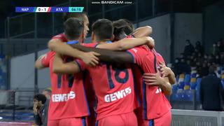 No lo pudieron parar: Duván Zapata asistió a Malinovskyi para el 1-0 en Napoli vs. Atalanta [VIDEO]