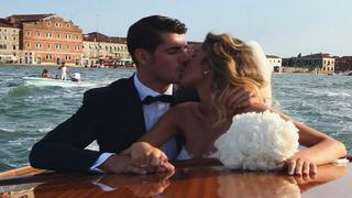En la mágica Venecia: Álvaro Morata se casó con la modelo Alice Campello [VIDEO]