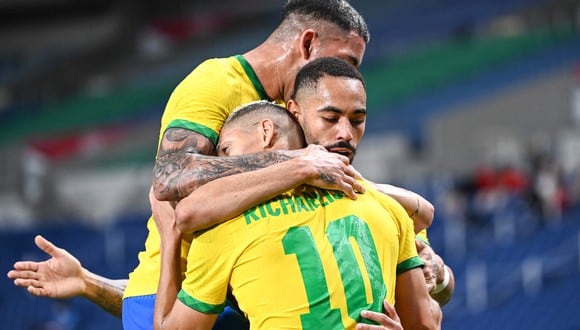 Brasil se metió a semifinales de Tokio 2020 tras vencer a Egipto por la mínima diferencia. (Foto: AFP)
