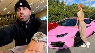 Nicky Jam terminó su romance con Aleska Génesis meses después que le regalara un Lamborghini