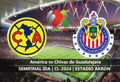 TV Azteca transmitió el partido entre América y Chivas por la semifinal del Clausura 2024 (15/05/2024)