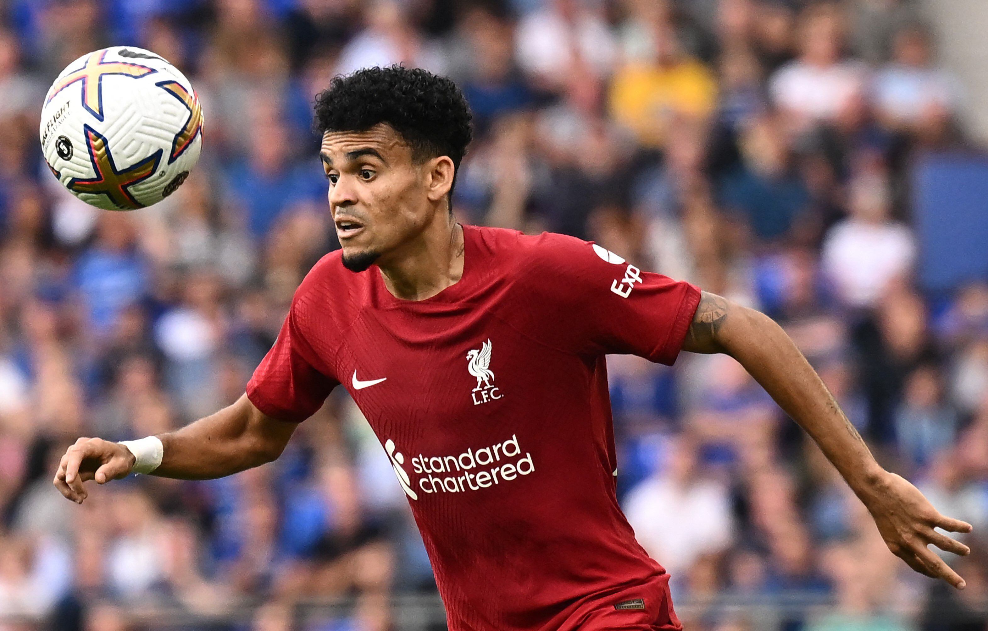 Luis Díaz llegó al Liverpool en 2021 desde el Porto. (AFP)