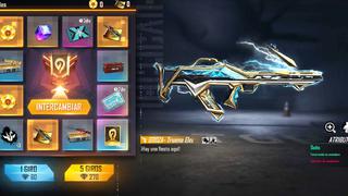 Guía de Free Fire para conseguir el skins GROZA - Trueno Electrificado con diamantes gratis