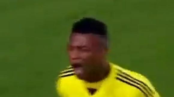 Así fue el gol de Cortés para el empate de Colombia ante Senegal | VIDEO: @GolCaracol