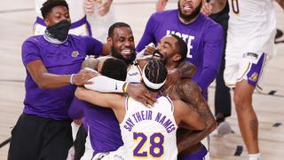 Los Lakers celebran un nuevo título en la NBA 