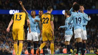 Récord de goles: Manchester City ganó 3-1 a Brighton por Premier League