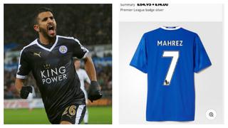 ¿Nuevo refuerzo? Camiseta del Chelsea con el nombre de Mahrez