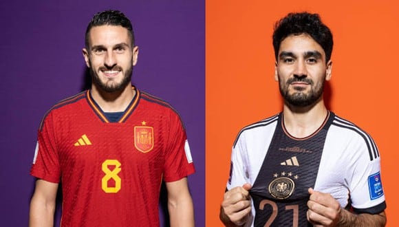 España y Alemania juegan por el Mundial Qatar 2022. (Getty Images)