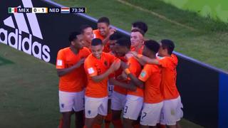 Metieron miedo: Youri Regeer puso el 1-0 de Holanda sobre México por 'semis’ del Mundial Sub-17 [VIDEO]