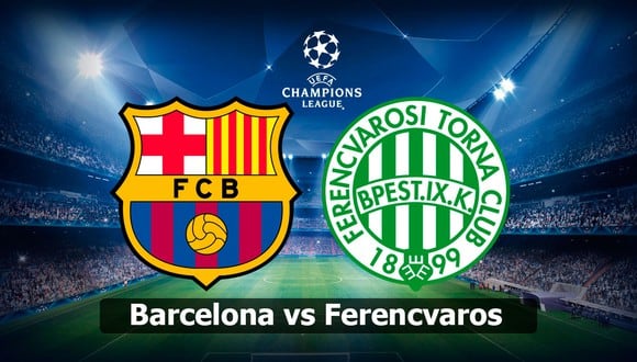 Para ver el Barcelona vs Ferencváros en vivo, te damos algunas opciones por TV y streaming. ¿Quién ganará hoy en el debut de Champions League? (Foto: AFP)
