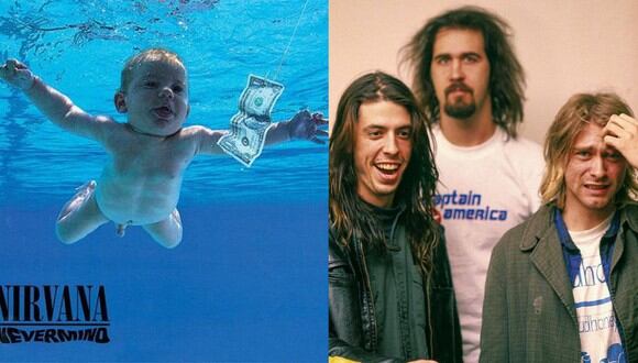 El niño de la portada del disco 'Nevermind' demandó a Nirvana por pornografía infantil. (Foto: Composición/Instagram)