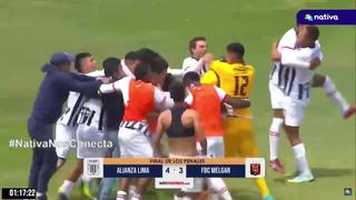 ¡A la final! Así celebró Alianza Lima tras vencer a Melgar en penales por el Torneo de Promoción y Reservas