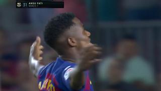 ¡Ansu Fati lo volvió a hacer! El gol del atacante para el 1-0 del Barcelona ante Valencia por LaLiga