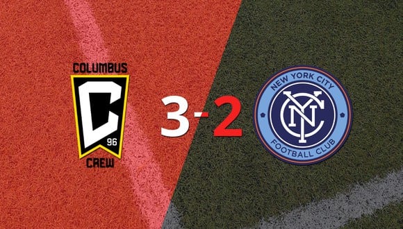 Lucas Zelarayán anota doblete en la victoria por 3 a 2 de Columbus Crew SC sobre New York City FC