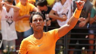 ¡Cerca del título! Rafael Nadal venció a Djokovic y avanzó a la final del Masters de Roma