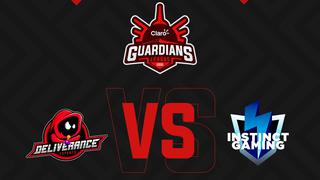 Claro Guardians League EN VIVO: Deliverance Esports vs. Instinct Gaming por semifinales