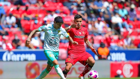 Toluca vs. León se vieron las caras este domingo por la jornada 16 de la Liga MX 2021 (Foto: Getty Images).