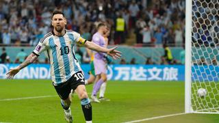 Mil veces Messi: gol, liderazgo y un récord para poner a Argentina en cuartos de final en Qatar