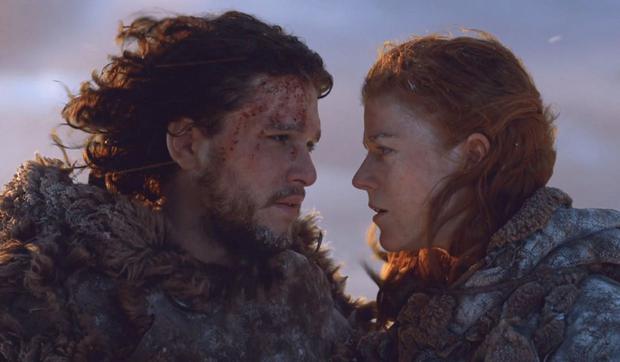 Jon Snow e Ygritte tienen una gran conexión en "Game of thrones", que los lleva a tener intimidad (Foto: HBO)