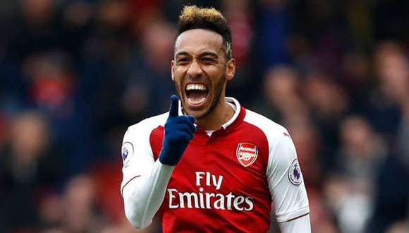 Pierre-Emerick Aubameyang acaba contrato con el Arsenal en el 2023. (Foto: AFP)