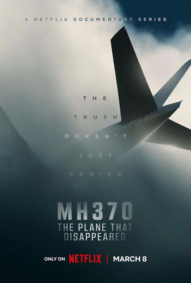 Póster oficial de “MH370: El avión que desapareció" (Foto: Netflix)
