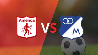 Ya juegan en el estadio Romelio Martínez, América de Cali vs Millonarios