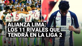 Alianza Lima en Liga 2: estos son los 12 equipos que disputarán el ascenso en 2021
