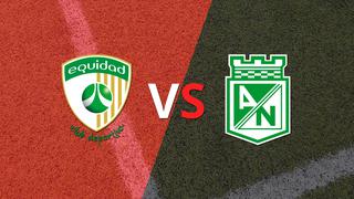 Termina el primer tiempo con una victoria para La Equidad vs At. Nacional por 1-0