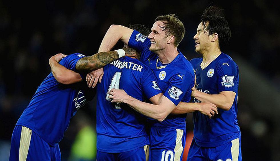 Leicester City ganó la Premier League de la mano Claudio Ranieri y Jamie Vardy (Getty Images).