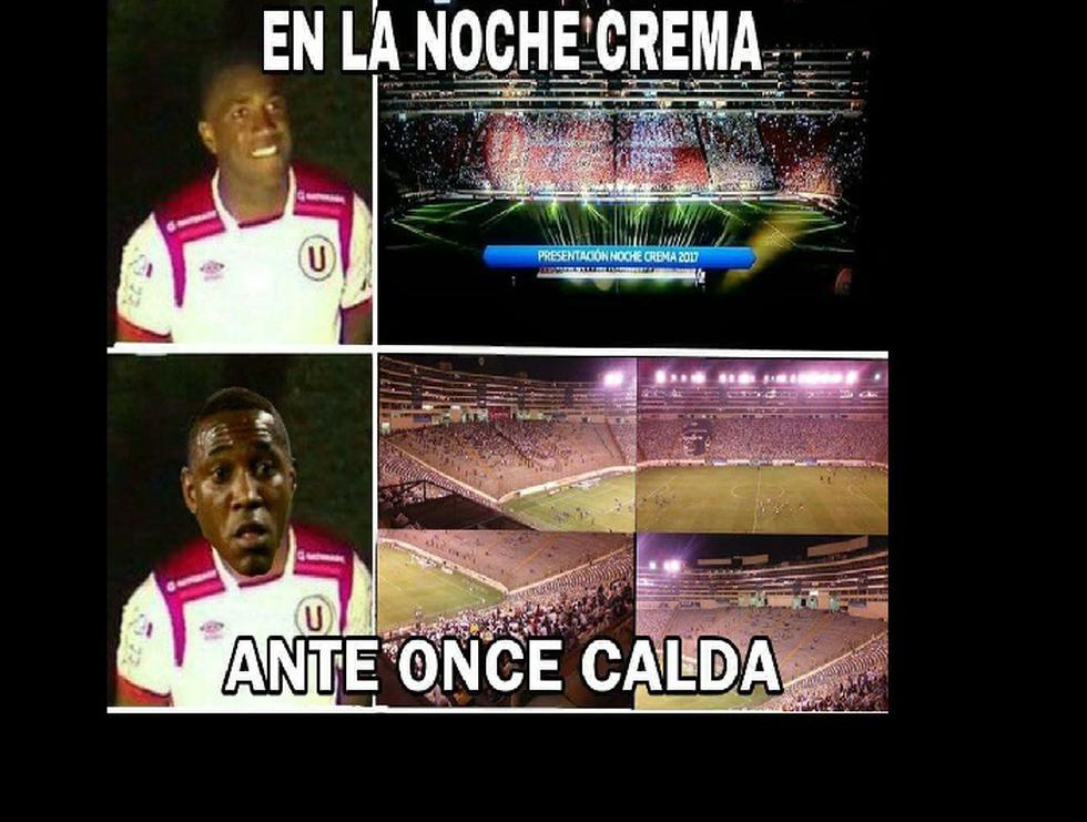 Universitario de Deportes: los crueles memes tras la derrota ante Once Caldas (Facebook)