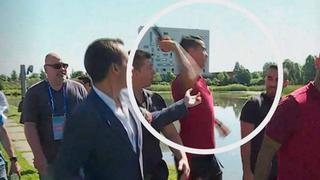 Cristiano Ronaldo: la subasta del micrófono que tiró a un lago en Lyon