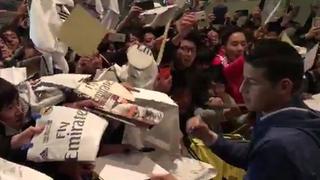 Como un ídolo: el impresionante recibimiento a James Rodríguez en Japón