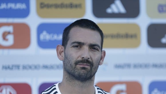 Martín Cauteruccio fue presentado en Sporting Cristal (Foto: César Bueno/GEC)