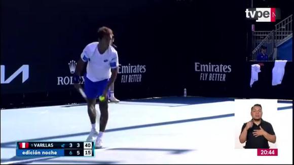 Juan Pablo Varillas se alista para debutar ante Alexander Zverev, en el Australian Open 2023. (Video: TV Perú)