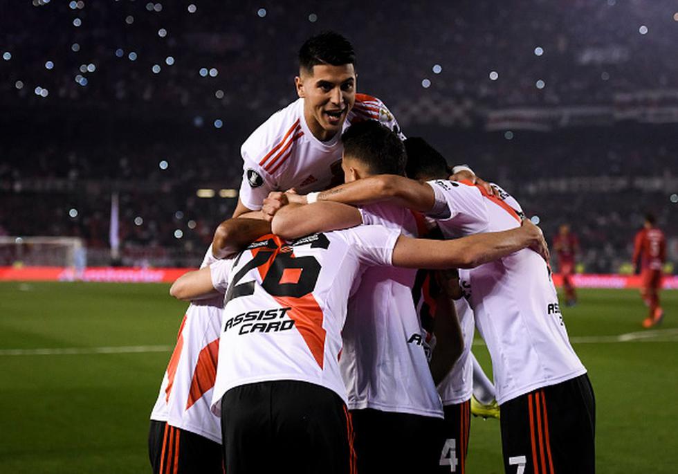 River Plate le saca ventaja a Cerro Porteño en la ida de cuartos de la Copa Libertadores. (Getty)