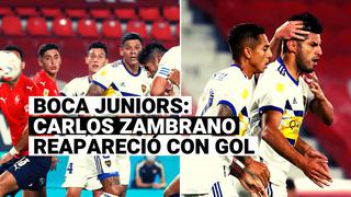 Ni marcando se salva: la reacción de la prensa argentina tras el primer gol de Carlos Zambrano con Boca Juniors