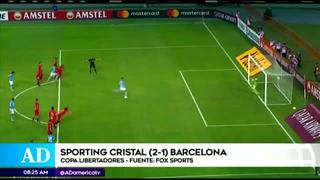 Sporting Cristal dijo adiós a la Copa Libertadores