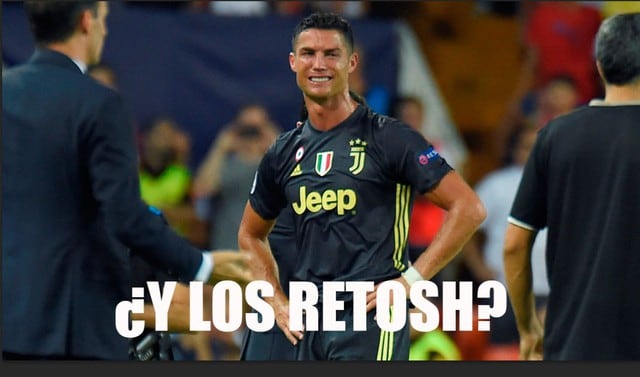 Los mejores memes del Juventus vs. Lyon por la Champions League 2020.