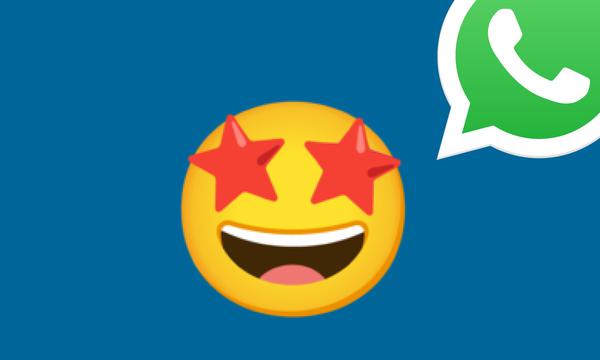 ¿Alguna vez alguien te mandó este emoji de cara sonriente con ojos de estrella? Conoce qué es lo que quiso decirte en WhatsApp. (Foto: Mag)