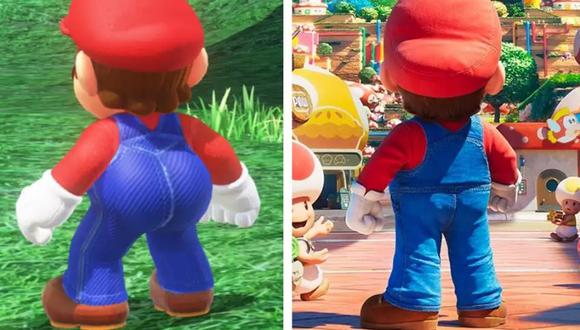 El trasero de Mario Bros. pasa de ser un meme a una preocupación en Internet. Foto: Gizmodo