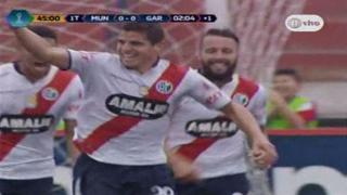 Municipal: Aldo Corzo regresó de la Selección y anotó gol para los ediles