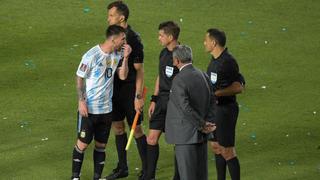 Otamendi no vio la roja: Conmebol confirmó sanción a los árbitros del Argentina vs. Brasil