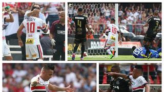 Gol de Cueva, el abrazo de Rogerio y las mejores postales del partido de Sao Paulo